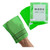 Modu Korean Exfoliating Mitts Small 6PCS (Green) – Exfoliating Gloves Body Scrubber Italy Towel Washcloth for Korean Spa at Home, Dead Skin Remover, 100% Vegan Viscose
