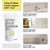 Hemway Champagne Gold Glitter Grout Additive 100g Metallic Flakes