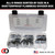 Captain O-Ring ORS/ORFS (for Flat Face Fittings) Hydraulic O-Ring Seal Kit (Viton/FKM 90-180 Piece Kit)