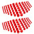 Plastic AN Fitting Cap and Plug Kit, 144-Piece Set, Multiple AN Cap Sizes