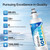 ICEPURE ADQ36006101 Refrigerator Water Filter Replacement for LG LT700P, KENMORE 9690, 46-9690, ADQ36006102, 469690, LFXC24726S, RWF1200A, 4 Combo
