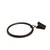 Coideal Large Curtain Rings with Clips, 10 Pack 2.5 Inch XL Extra Rustproof Strong Metal Decorative Drapery Window Curtain Hoops Clip Ring Fit Up to 2 Inch Rod (Vintage Black)