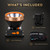 Superbright LED Rechargeable Headlamp,High Power 2 Light Modes Waterproof Headlight Adjustable Gold Head Troch Lamp for Hunting Fishing Hiking