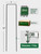 GROWNEER 100 Pack Landscape Staples 12 inch Galvanized Steel Yard Stakes