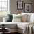 Hibate Set of 2 Sage Green Boho Throw Pillow Covers 18x18 Inch Decorative Cushion Covers for Couch Bed Sofa Chair Cotton Macrame Décor Decorations (Type A)