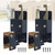 WellMade Heavy Duty 2 Way Farm Gate Latch -2 Pack Lockable Cattle Gate Latch for 1-5/8" to 2" Round Tube Gates, Fits Ranches, Horse Corrals, Pastures (Screws & Instructions Included)