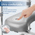 Toilet Seat Risers for Seniors, Width and Height Adjustable Raised Toilet Seat with Handles, Fit Elderly, Pregnant, Handicap Toilet Seat for Any Toilet Riser Heavy Duty up to 330lbs