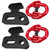 Heavy Duty Container Chain Bridle Hooks with Butterfly Clamps - Loading Hooks for Shipping Containers - Durable Steel Construction - 2-Pack