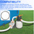 P6563 O-Rings Seal Gasket for Bestway Flowclear Sand Filter Strainer Lid