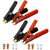 Govel 4PCS Heavy Duty Pure Copper Battery Jumper Cable Clamps (Red & Black)