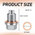 HHZL M14 x 1.5 Magnetic Oil Drain Pan Plug, Oil Pan Drain Plug Nut Bolt with 5 PCS Copper Crush Washer Gasket, Universal Engine Stainless Steel Oils Change Kit Leak-Proof Replacement for Most Vehicle