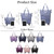 Expandable Rolling Duffle Bag, Travel Tote Bag with wheels, Large Waterproof Carry On Overnight Bag Hospital Bag Weekender with Spinners & Wet Pocket Deep Blue