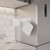 Mzzelry Hanger Organizer Stacker, Magnetic Hanger Holder for Laundry Room, Retractable Clothes Hanger Storage Rack Fits Washing Machine and Dryer, Holds Up to 50 Multi-Type Hangers (White)