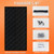 Magnetic RV Camper Insulated Door Cover, Fit Door 30'' x 79'', Black