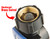 Corvid Water Flow Meter with Brass Inlet Metal Thread, Measure Gallon/Liter Consumption and Flow Rate for Outdoor Garden Hose Watering, RV Water Tank Filling, Lawn Sprinkler and Nozzle Sprayer