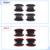 Aunginsy Exterior Door Handle Bowl Cover Trim Compatible with Ford Maverick 2022-2025 & Ford Bronco Sport 2021-2025 Outside Door Handle Cup Bowl Cover Scratch Protector Decorative Sticker Accessories