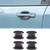 Aunginsy Exterior Door Handle Bowl Cover Trim Compatible with Ford Maverick 2022-2025 & Ford Bronco Sport 2021-2025 Outside Door Handle Cup Bowl Cover Scratch Protector Decorative Sticker Accessories