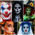 PASNOWFU White Light Blue Face Paint, Halloween SFX Costume Makeup Kit
