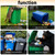 Fengone 4pcs Trash Can Lock Wide-Width Nylon Tape Bear Proof Trash Can with Locking Lid, TrashCan Lock for Raccoon Animals Garbage Out Door