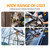 470PCS SAE & Metric Rivet Nut Kit, 6-32 to 3/8-16, M3 to M10