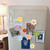 30 Pcs Flower Magnets for Refrigerator, Cute 3D Fridge Magnets for Kitchen Decor, Whiteboard, Locker, Office and Classroom, Decorative Floral Magnets for Notes, Photos and Memos