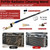 FirFiltr 24" Radiator Cleaning Wand,Water and Air Dual-Use Cleaner Wand 4500 PSI Pressure Washer Tool for Car Radiator Flush and Washable Air Filter with 360° Swivel Quick Coupler,Switch and Fitting
