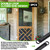 9652 Wood Screen Door Closer Extension Spring, Black, 16-3/8 in, 2 PCS