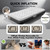 HiiPeak 8.6inch Twin Air Mattress with Built-in Pump Inflates in 2 Minutes