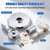 1 Pack Tub and Shower Rebuild Kit, Compatible with Mixet(Chrome Handle）