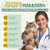 Flea and Tick Prevention for Cats Chews, 500 Crunchy & Creamy Flea Chews