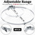 Acrux7 6 Pack Sign Mounting Brackets for Larger Poles, 4" to 15" Adjustable Street Sign Hardware Pole Mounting Brackets Pole Clamp Kit for Water Heater Expansion Tank, Security Camera, Solar Light