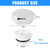 ZYTTOO VACVBKX1B Vacuum Breaker Repair Kit for Outdoor Sillcock Faucets