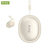 HTC NE76 Bluetooth6.0Wireless Sleep Headphones Feature Bass Noise Reduction.Improve Sleep Quality with an Lnvisible Flat Earbud Design,Providing Zero Pressure on Both Ears When Sleeping on the Side.Ideal for Travelers