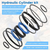 "Hydraulic Log Splitter Cylinder Rebuild Seal Kit, 27 Ton Log Splitter Parts | 4. Size: For 4.5""Bore X 1.75"" Rod Cylinder"