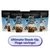 Javvy Cookies N’ Cream Protein Iced Coffee Beverage - Premium Whey Protein, Instant Iced Coffee, 100% Natural Cold Brew - 0 Artificial Flavors, 0 Artificial Sweeteners, 80 Mg Caffeine, No Added Sugar, 20 Servings