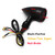 Black Motorcycle LED Turn Signals Red Light Brake Running Tail Lights Bullet