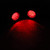 Black Motorcycle LED Turn Signals Red Light Brake Running Tail Lights Bullet