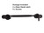 Runningfish 6" Barn Door Lock Sliding Door Lock Barn Gate Latch Stainless Steel Hook Lock Black Heavy Duty Barn Door Latch Cabin Hook Eye Latch Easy Lock Black 6"(Update Tone)