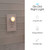 Lights By Night Night Lights Plug into Wall, 2-Pack, LED Plug in Nightlight