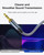 MORELECS Aux Cord 10ft, 3.5mm Audio Cable - Nylon Braided 3.5mm Male to Male AUX Cable Cord for Car, Headphones, Home Stereos, Speaker