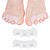 Relax Tony Gel Toe Separators, Spreaders & Straighteners | Hammer Toe Separator to Relieve Foot Pain & Correct Toes | Toe Spacers for Feet with Overlapping Toes | Bunion Corrector for Women & Men
