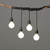 BRIGHTTIA Black Plug-in Swag Pendant Light Fixture - Lamp Shade Ready Hanging E26 Threaded Socket with 15 Feet Cord Set and in-Line Switch - Industrial Vintage DIY Lighting (BP0021-1KP)