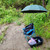 Primo Supply Wearable Hands-Free Umbrella Sun Rain Blocker Fishing Outdoor Use Running Jogging Get Shade and Avoid Hot Afternoons Outside and UV Sunburn | Green