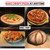 Unicook 12" Round Pizza Stone for Oven and Grill, Cordierite Baking Stone