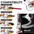 Upgraded Replacement Hose Handle for Shark Rotator Professional Lift-Away Vacuums | for Series NV500, NV501, NV502, NV503, NV504, NV505, NV510, NV552, UV560, & More Models, (Only Models Listed Below)