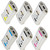 LKB 6PK Compatible HP70 Ink Cartridge Replacement with 130ML Use with HP Designjet Z2100 Z5200 Z3200 Z3100 Z5400 (6 Pack HP70) â€“US