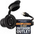 Journeyman-Pro 5279 GCR1 Outdoor Waterproof Outlet Kit, 15A 125V, Black
