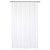 Barossa Design 72x80 Long Fabric Shower Curtain or Liner White