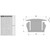 10Pcs Hole Plugs White 1 Inch (25mm) Plastic Hole Plug Cover