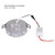 eecoo LED Downlight, Recessed Ceiling Light, Decorative Spotlight for Hallway, Living Room, Bedroom (RGB)